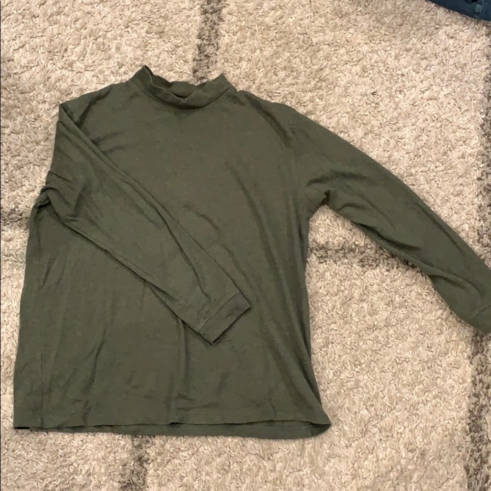 Croft and barrow mock turtle neck